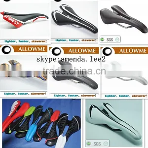 Customize Common Use 155mm 143mm 130mm Carbon Bicycle Saddle Leather Bicycle Saddle thumbnail-2