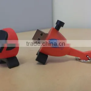 Lovely Silicon Cover Usb Flash Driver u Disk 2GB 4GB 8GB 16GB thumbnail-1