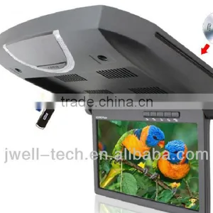 9 Inch Vehicle Flip Down Dvd Player With Usb Port sd Slot thumbnail-1