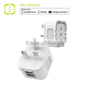 Hot Seller Walnut Mobile Phone UK Travel Mobile Phone Charger thumbnail-4