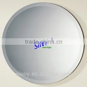 Art Deco Sandblasted Mirror Glass With Double Coated Paint thumbnail-1