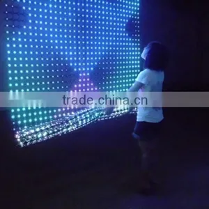 P55 Grid Flexible Display Screen/Soft LED Wall/led Flexible Screen thumbnail-1