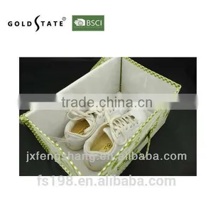 Middle-size Waterproof Cotton Transparent Living Box With Cover/countryside Style With Flower Storage/storing Box thumbnail-1