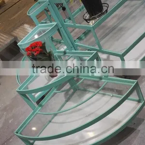 Tiffany Blue Flower Show Rack, Display Platform thumbnail-1