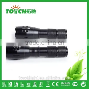 SOS Defensa Persona Flashlight Bicycle Lights XML-T6 Super Waterproof Led Flashlight Zoomable Rechargeable for Outdoor Camping thumbnail-2