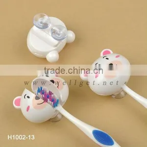 H1002 Suction Cartoon Plastic Toothbrush Holder thumbnail-1