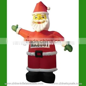Hot Selling Christmas Inflatable Santa Claus/ Outdoor Christmas Decorations/ Customized Inflatable Santa Claus thumbnail-1