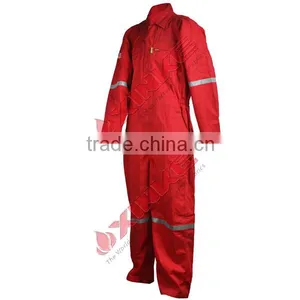 Flame Retardant Coverall With EN11611, EN11612, Cotton Polyester thumbnail-1