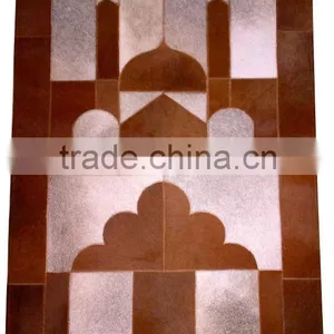 Hair-On Cowhide Leather Carpet PRAY-1 thumbnail-1