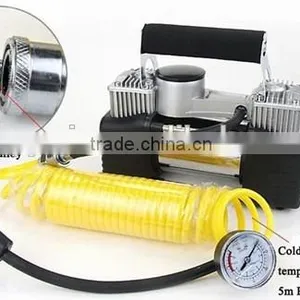 Heavy Duty Double Cylinder Air Pump 150PSi Twin Pump Compressor Tyre Inflator thumbnail-3