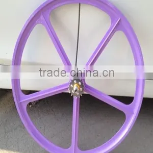 2016 Hot Selling Fixie Bike Magnesium Alloy Aerospoke Wheel Wheelset thumbnail-2