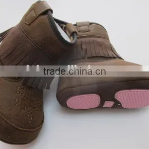 Kids Fashion PU Boot Baby Shoe Prewalker thumbnail-1