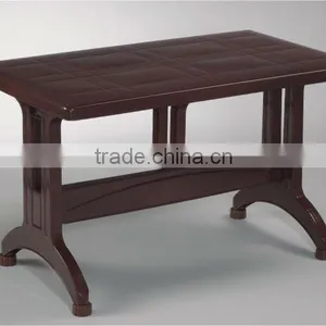 Clear Plastic Console Table thumbnail-1