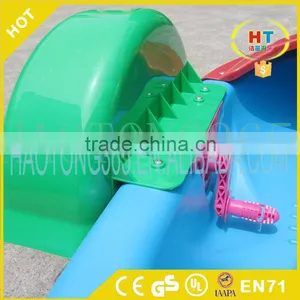 Engineering Plastic New Design Dolphin Hand Cranking Paddle Boat For Sale thumbnail-5