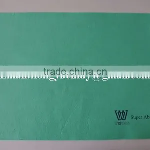 Logo Printed Super Water Absorbent Nonwoven Fabric Floor Cleaning Cloth ( Viscose/polyester) thumbnail-2