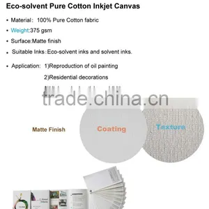 ECO-SOLVENT PURE COTTON Digital Printing Canvas thumbnail-3