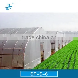 Cheap UV-anti Plastic Film Tunnel Greenhouse thumbnail-2