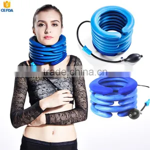 Inflatable Air Neck Traction, Soft Air-pump Neck Traction Cervical Collar, Cervical Traction Device thumbnail-1