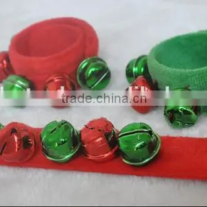 JINGLE BELL BEAD BRACELET Metal Holiday Jewelry Fashion Christmas thumbnail-4