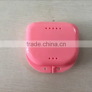 Retainer Box for Dental Use Dental Orthodontic Retainer Mouthguard Dentures Storage Case Box thumbnail-4