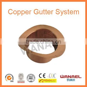 Copper Rain Gutter /Roof Drainage System Manufacturer thumbnail-2