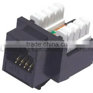 90 Degree Cat6 Keystone Jack With Dual IDC thumbnail-1