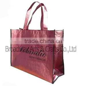 Cheap Printed Foldable Recyclable Laminated PP Non Woven Bag thumbnail-1