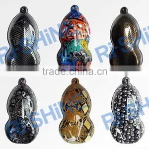 High Quality RISHINE Water Transfer Printing Plastic Speed Shape Black and White for Hydro Transfer Printing thumbnail-1