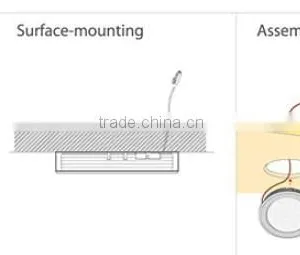 CCT Dimmable Round Led Under Cabinet Light thumbnail-3