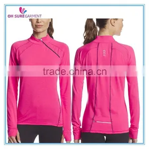 Supplex/spandex Dry Fit Womens Fitness Jacket thumbnail-1
