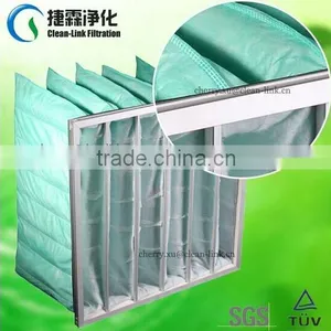EU6/EU7/EU8 Static Electronic Fiber Pocket Filter With Large Dust Holding Capacity and High Permeability thumbnail-2