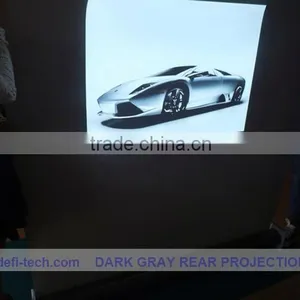 Lightweight and Easy to Install.,Cheapest Price Free Shipping Holographic Rear Projection Screen Film Dark Grey 1 Square Meter, thumbnail-1