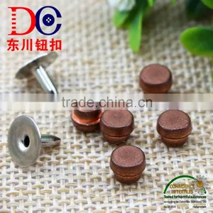 6mm Good Quality Jeans Button Rivet and Studs Custom Leather Rivets for Jean thumbnail-1