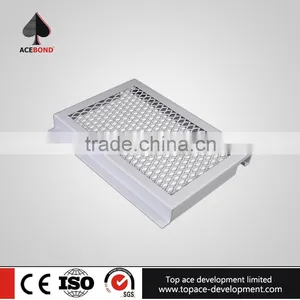 ACEBOND Good Technology Perforated Aluminum Metal Curtain Wall Carved Station thumbnail-1