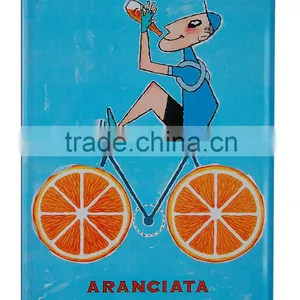 Rectangular Hot Sale Classical Design Tin Signs With Hanging Holes thumbnail-3