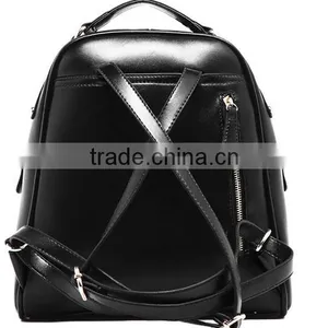 China Cheap Leather School Backpack thumbnail-5