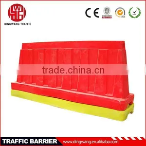 Sand Filled or Water Traffic Barriers Plastic Safety Barriers thumbnail-1