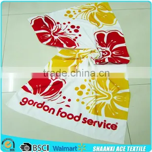 2016 HOT SELL Colorful Printed Romantic Sakura Flower Beach Towel thumbnail-1