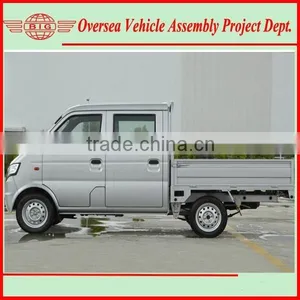 Assemble RHD/LHD RWD Double Cabin Gasoline Mini Truck With SKD/CKD Parts thumbnail-2
