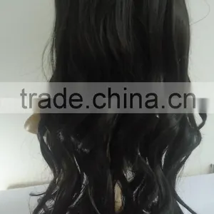 2016 New Fashion Style Long Curly Wig Cheap Syntheti Wigs Heat Resistant Free Shipping thumbnail-4
