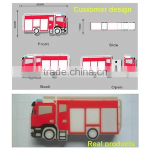 High Quality Customized Silicone/soft PVC Usb Flash Drive thumbnail-1