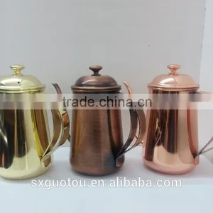 Hot Sale Stainless Steel Coffee Drip Kettle Pour Over Kettle 304 thumbnail-1