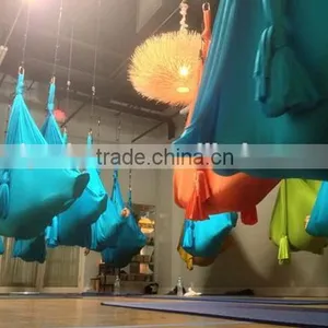 Best Selling Yoga Hammock for Aerial Yoga AntiGravity Yoga / Portable Hammock/ Folding Hammock thumbnail-4