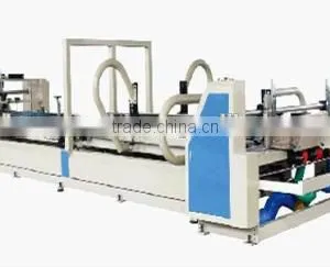 Good Price Full Automatic Paper Box Folder Gluer Machine/carton Box Making Machine Prices/carton Folding and Gluing Machine thumbnail-1