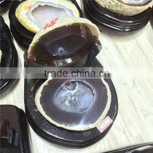 Natural Agate Geode Feng Shui Crystal Ornaments thumbnail-2