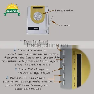 Solar System 1kw With Battery Mobile Home Solar Panel System With Radio and Mp3 thumbnail-3