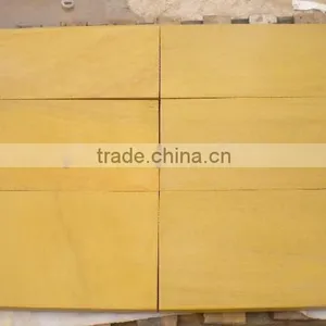 Professional Chinese Yellow Wooden Sandstone thumbnail-2