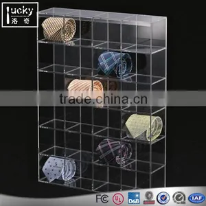 Acrylic Shelf Tiecase, Clear Acrylic Window Storage Shelf thumbnail-1