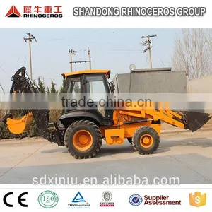 Wheel Loader Moving Type Mini Backhoe Loader Front Loader End Backhoe for Sale thumbnail-4