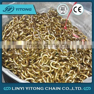 Quick Delivery Top Quality G80 Long Lifting Stainless Steel Link Chain Factory thumbnail-6
